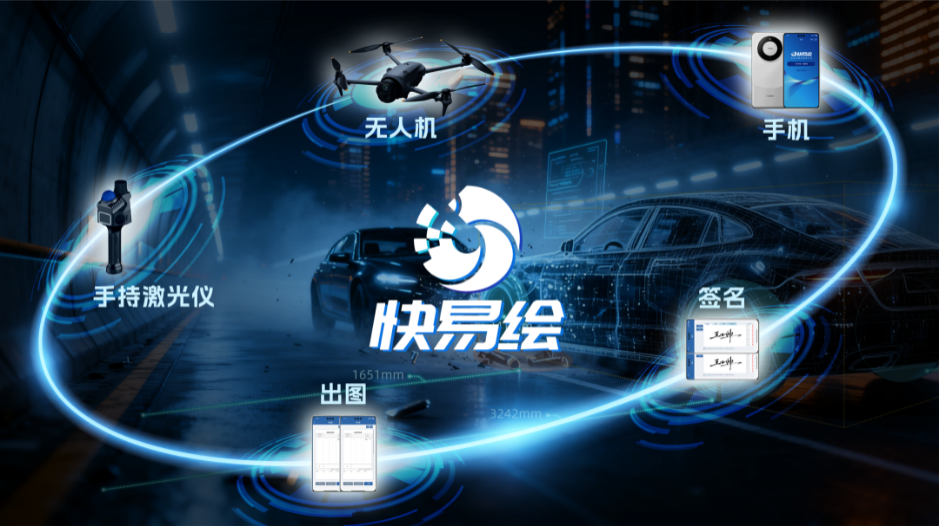 快易绘 2.0 全新发布｜手机 · 无人机 · 手持激光"三合一"融合架构，构建快勘快撤标准化管理体系