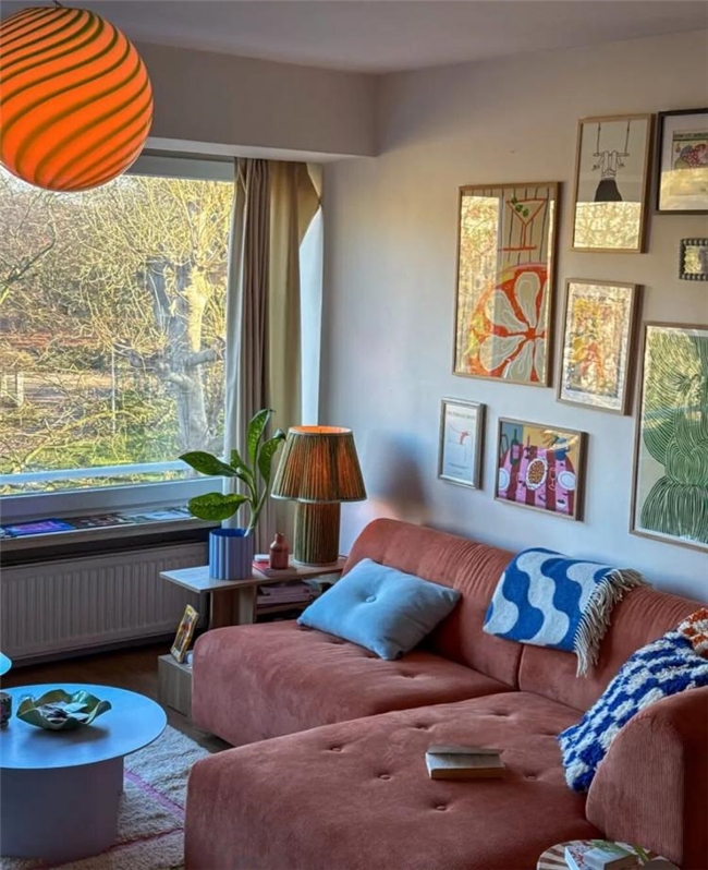 二手软装 + 色彩碰撞 芭蕾舞者的个性家居改造