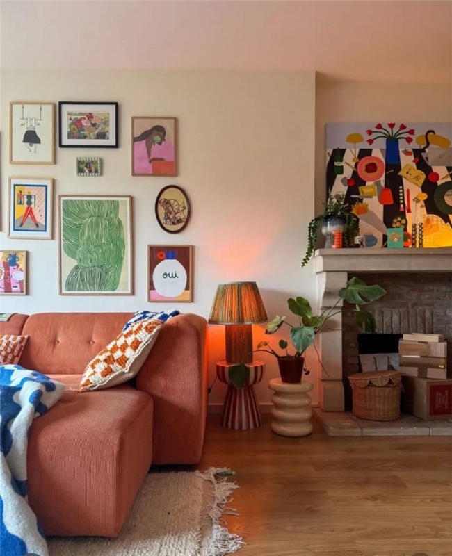 二手软装 + 色彩碰撞 芭蕾舞者的个性家居改造