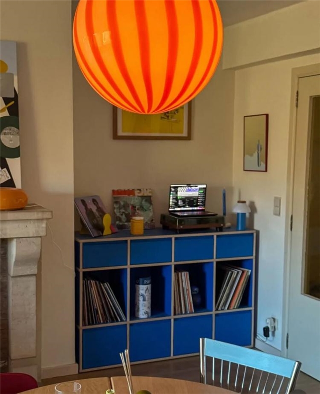 二手软装 + 色彩碰撞 芭蕾舞者的个性家居改造