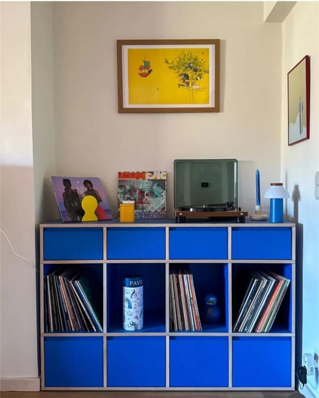 二手软装 + 色彩碰撞 芭蕾舞者的个性家居改造