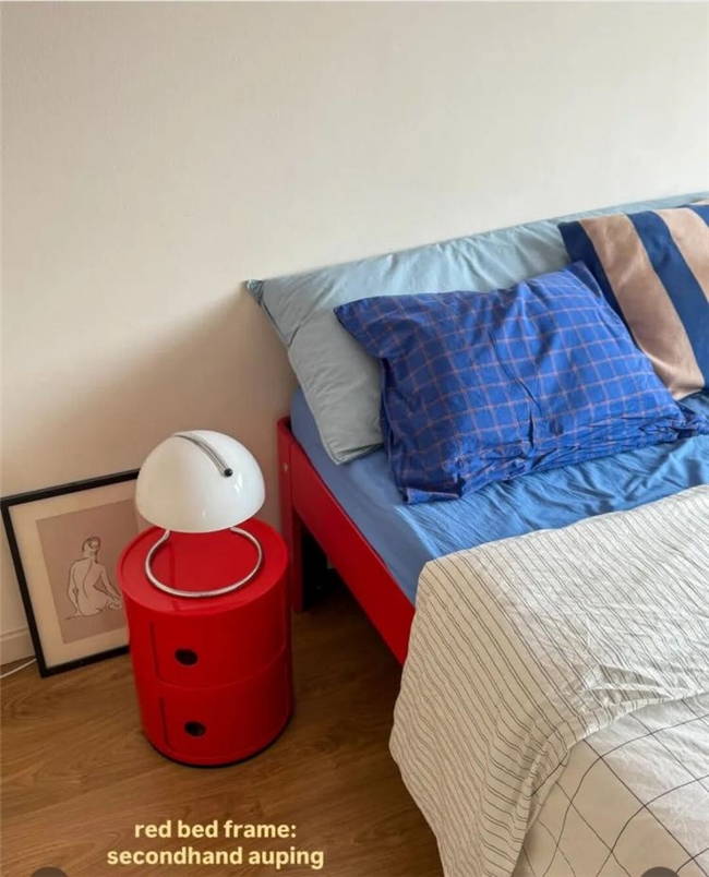 二手软装 + 色彩碰撞 芭蕾舞者的个性家居改造