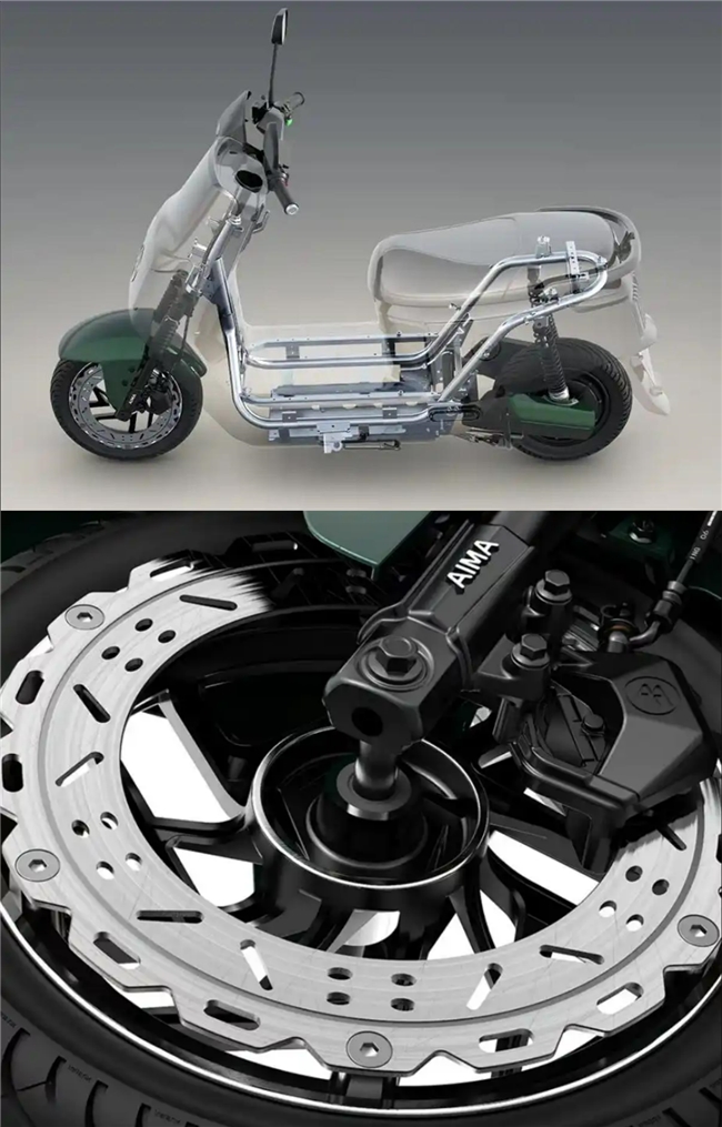 硬核配置拉满！爱玛仰望 A5，才是春季出行的正确打开方式(图4)