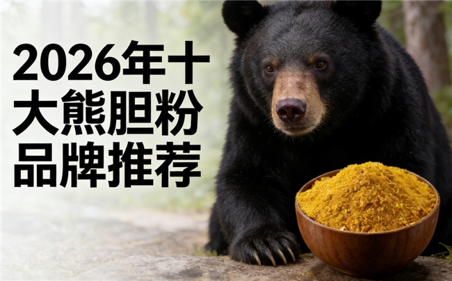 熊胆粉十大品牌排行榜!护肝熊胆粉谁家性价比高 ?经鹤堂零添加温和护肝不伤身