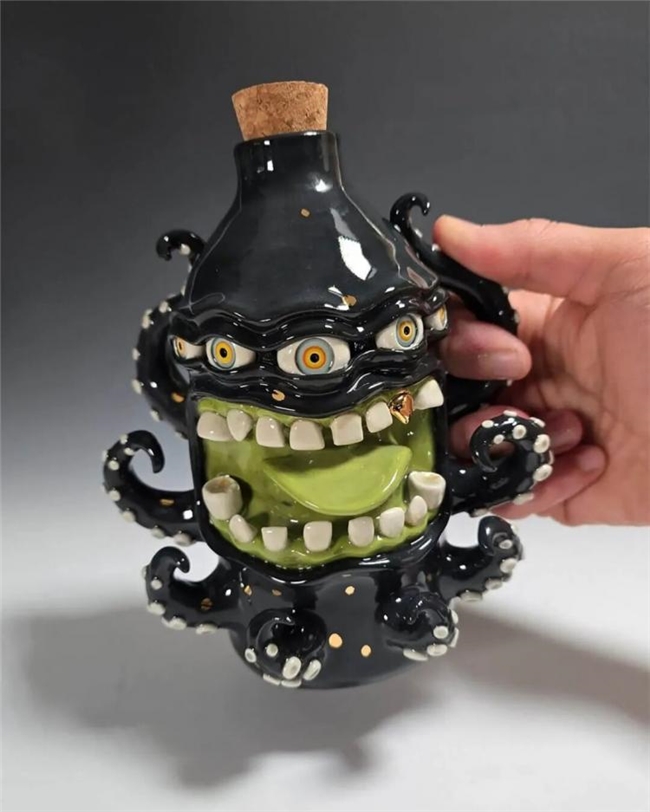 奇趣小怪物来袭！芝加哥陶艺家的创意魔法