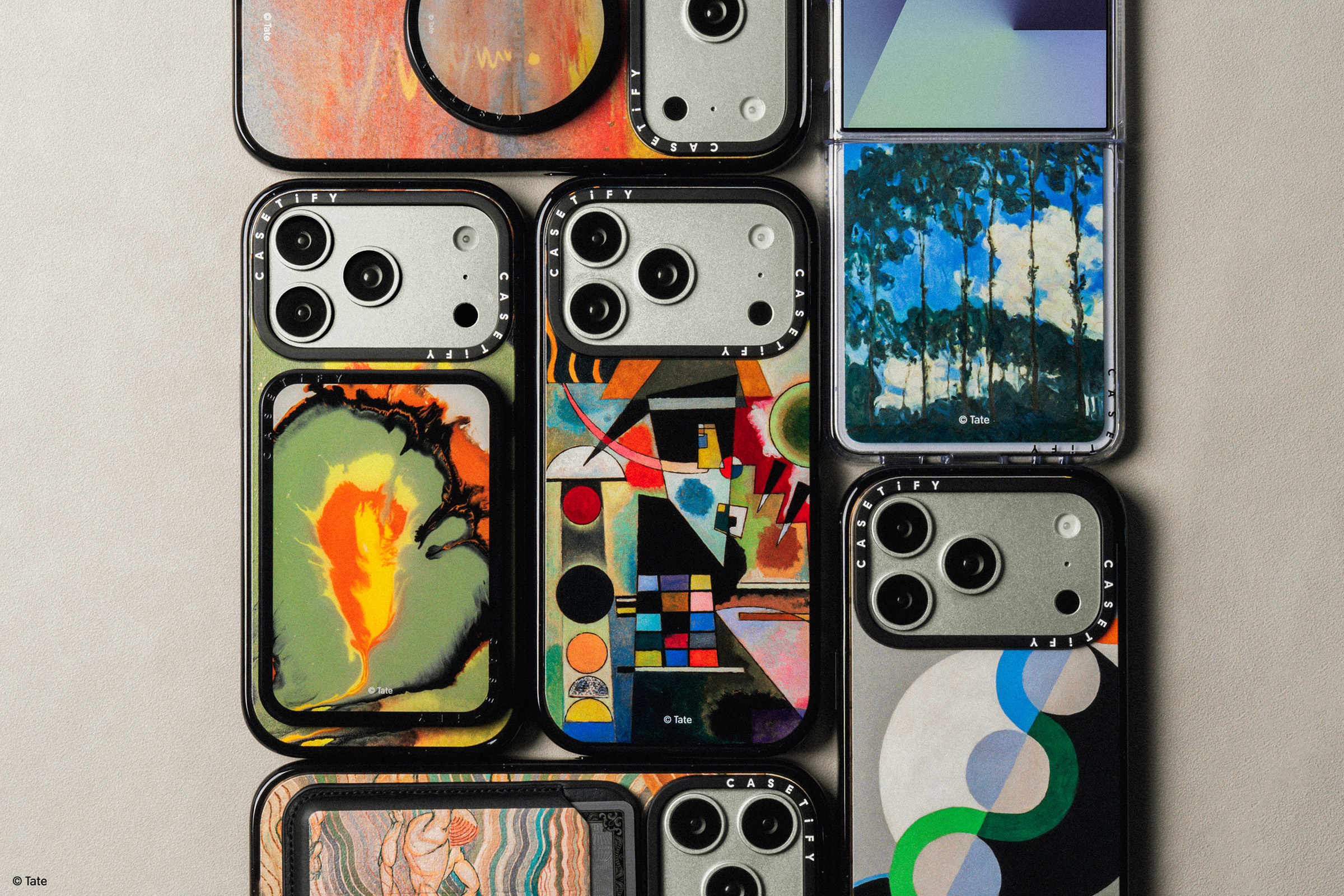 艺术杰作重现科技画布，CASETiFY携手泰特美术馆呈献艺术合作系列