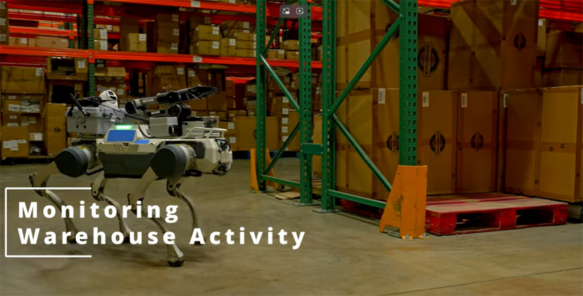 从中国智造到全球应用,云深处机器狗改写北美仓储巡逻格局,筑牢全球化仓储安全防线