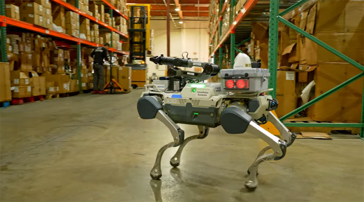 从中国智造到全球应用,云深处机器狗改写北美仓储巡逻格局,筑牢全球化仓储安全防线