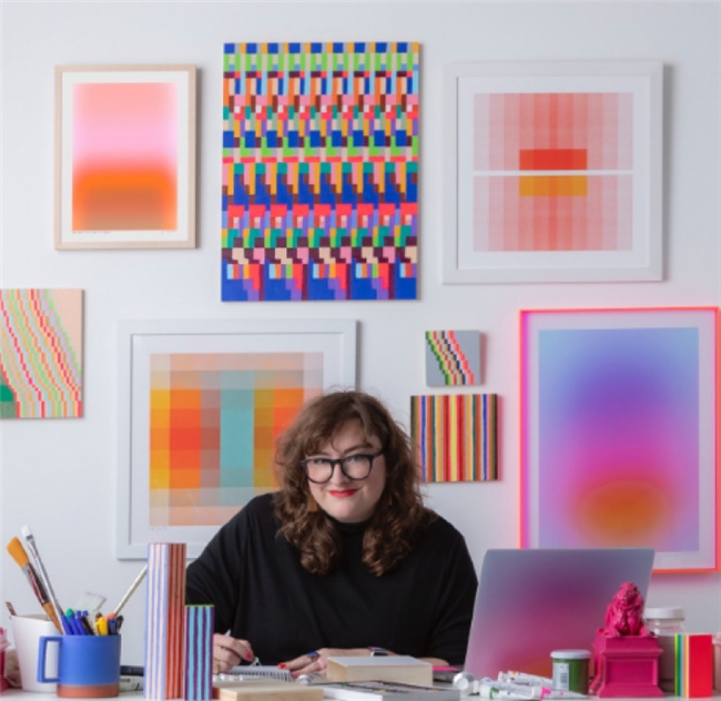 色彩造境：抽象艺术里的治愈系设计表达