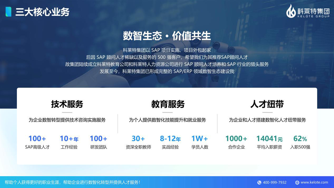 三分技术，七分人才：科莱特以“人才+服务”双引擎破解SAP落地难题