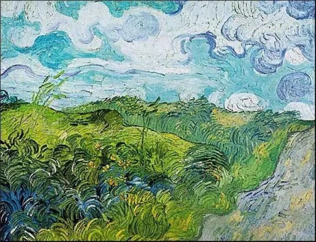 春入画笺，莫奈梵高霍克尼的色彩告白