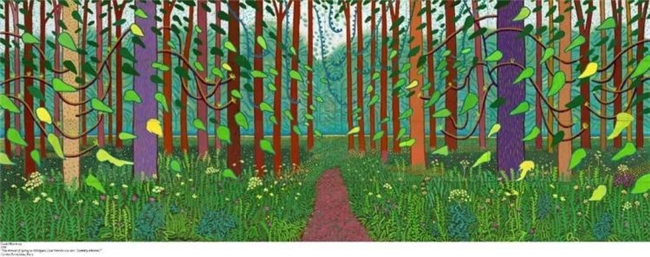 春入画笺，莫奈梵高霍克尼的色彩告白