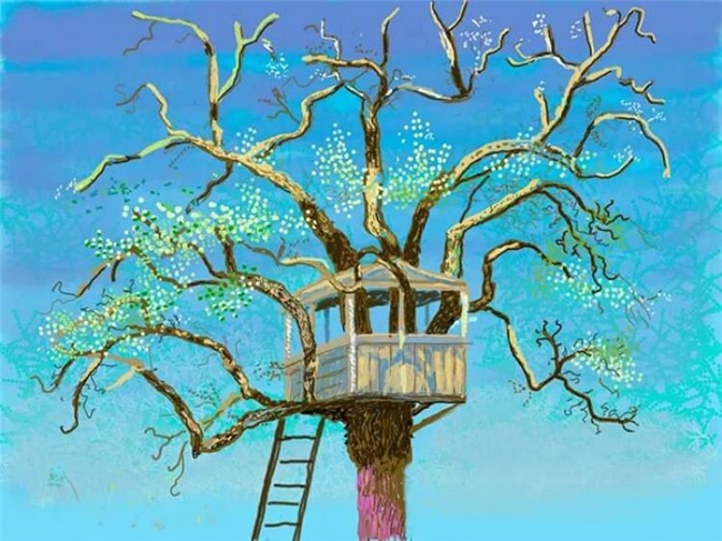 春入画笺，莫奈梵高霍克尼的色彩告白