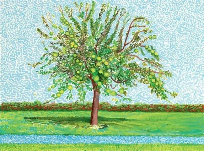 春入画笺，莫奈梵高霍克尼的色彩告白