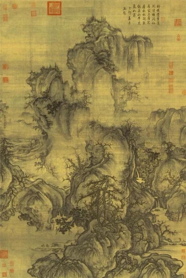 古画里的春日:山河繁花与人间雅趣