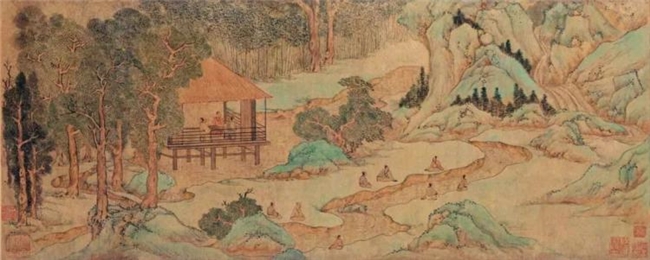 古画里的春日:山河繁花与人间雅趣