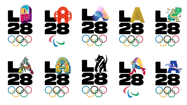 超级绽放!2028 洛杉矶奥运会视觉形象惊艳亮相