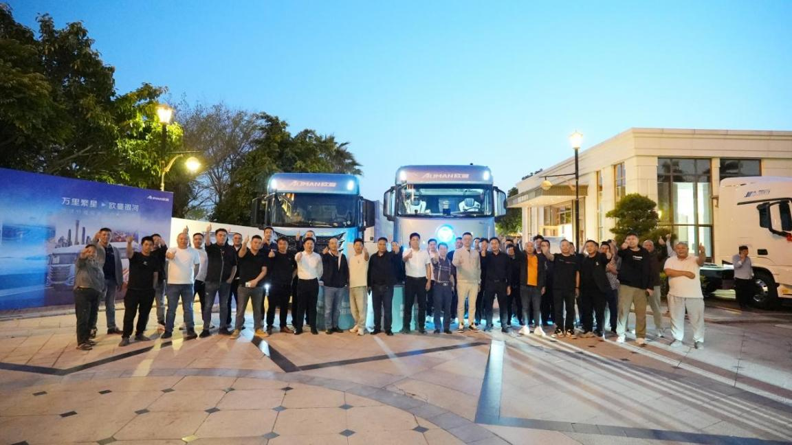 欧曼银河新能源重卡适配港口运输场景 以高效纯电实力赋能绿色港口新生态