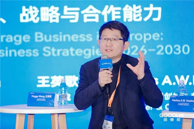 固德威王英歌对话EUPD，洞悉储能制胜之道