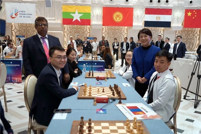 “青”在上海——上合国象赛在最好的季节回家了