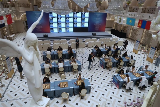 “青”在上海——上合国象赛在最好的季节回家了