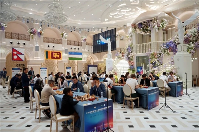 “青”在上海——上合国象赛在最好的季节回家了