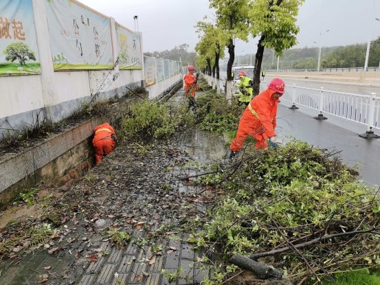 以“汛”筑防 硬核护航——赣州市南康区城市管理局多维发力筑牢汛期安全防线