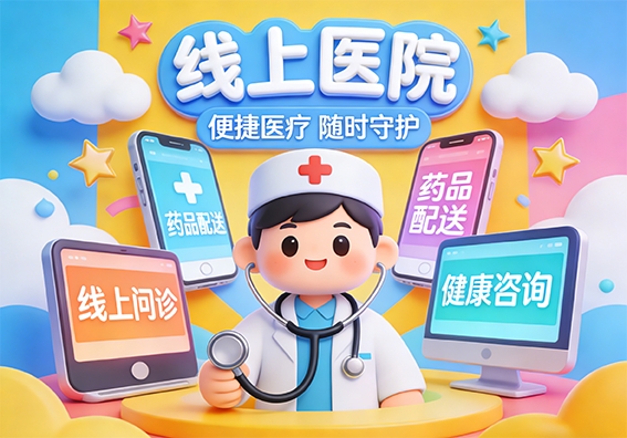 西安人看病新体验，西安碑林啄术鸟互联网医院，不排队不跑腿！