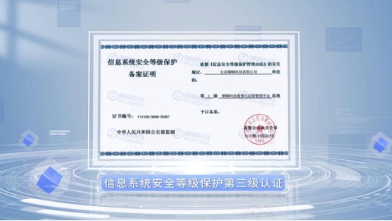 行业领先！唰唰科技智慧文旅场馆平台顺利完成三级等保备案！(图1)