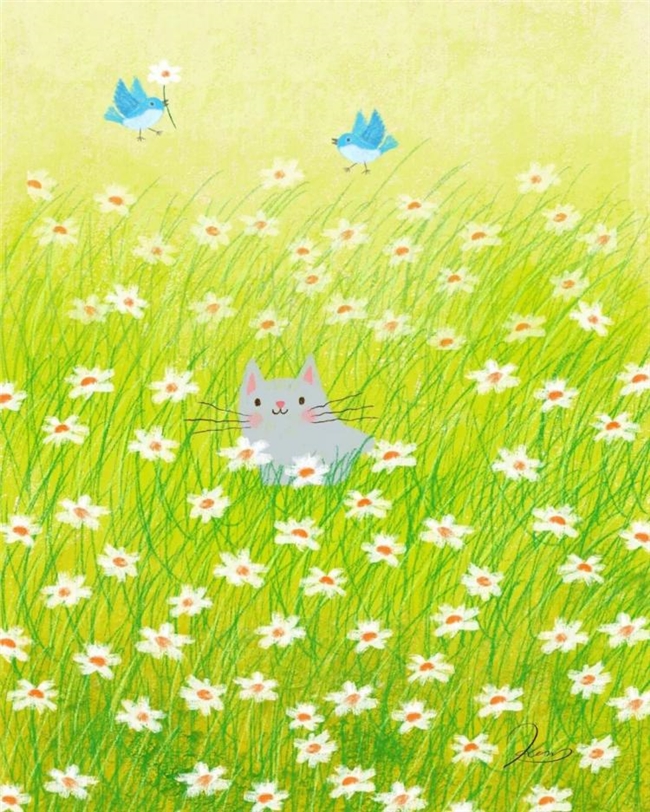 一笔治愈时光:Ken Smiths 笔下有灵魂的猫咪