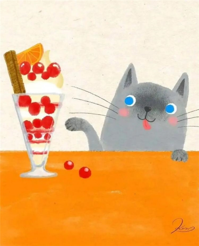 一笔治愈时光:Ken Smiths 笔下有灵魂的猫咪