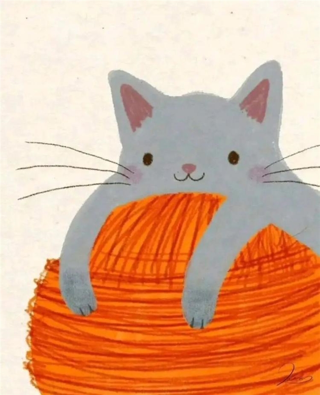 一笔治愈时光:Ken Smiths 笔下有灵魂的猫咪