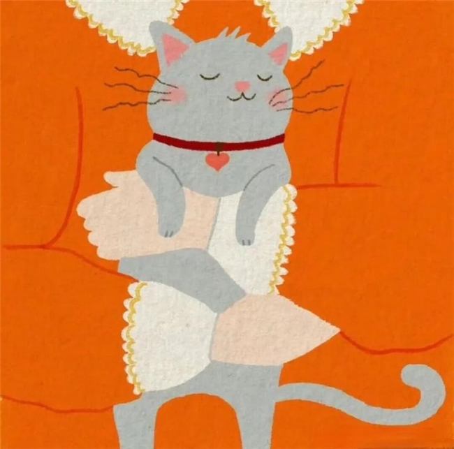 一笔治愈时光:Ken Smiths 笔下有灵魂的猫咪