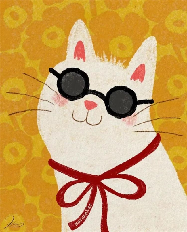 一笔治愈时光:Ken Smiths 笔下有灵魂的猫咪