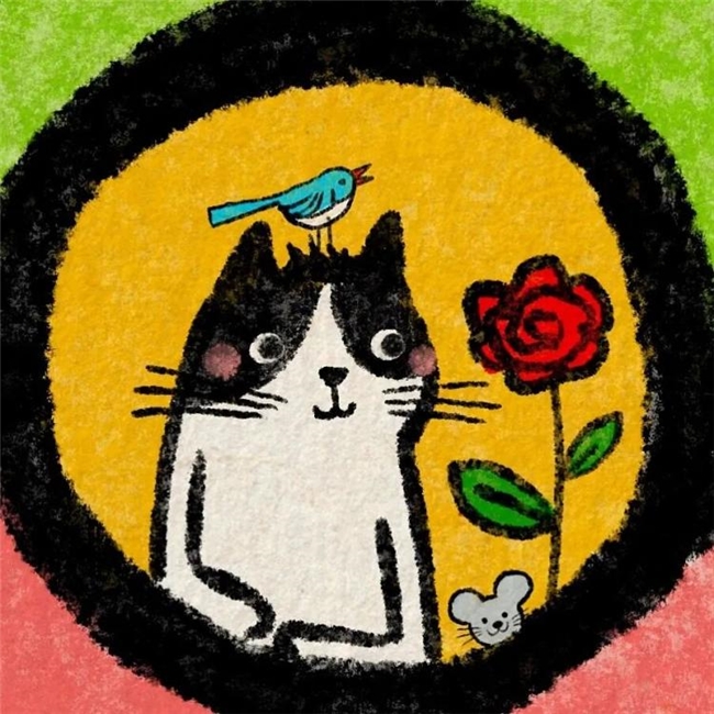 一笔治愈时光:Ken Smiths 笔下有灵魂的猫咪