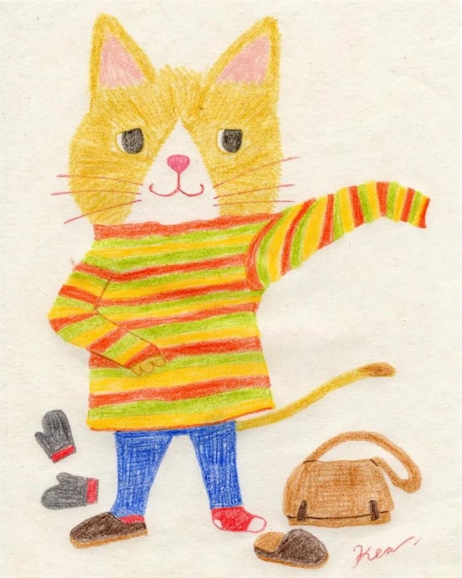 一笔治愈时光:Ken Smiths 笔下有灵魂的猫咪