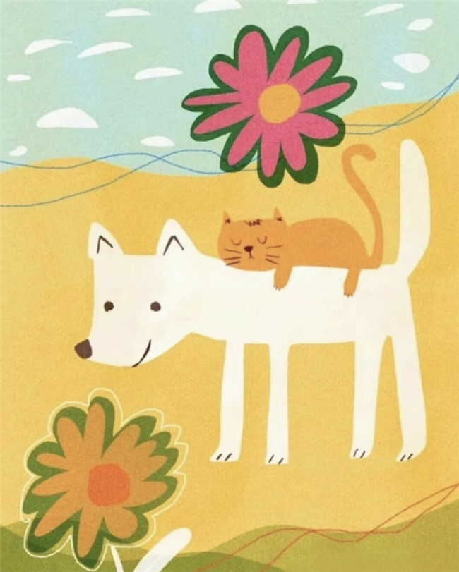 一笔治愈时光:Ken Smiths 笔下有灵魂的猫咪