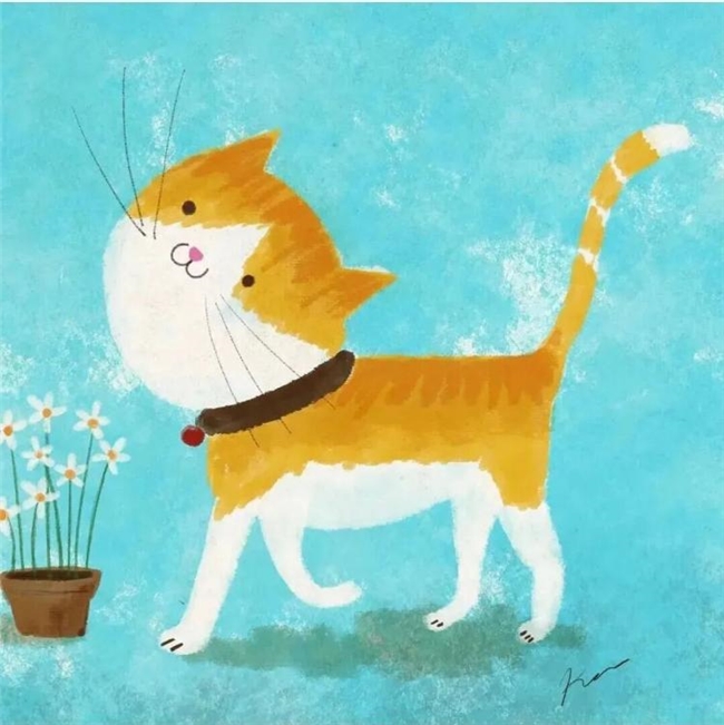 一笔治愈时光:Ken Smiths 笔下有灵魂的猫咪