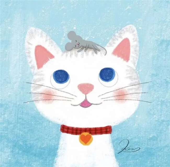 一笔治愈时光:Ken Smiths 笔下有灵魂的猫咪