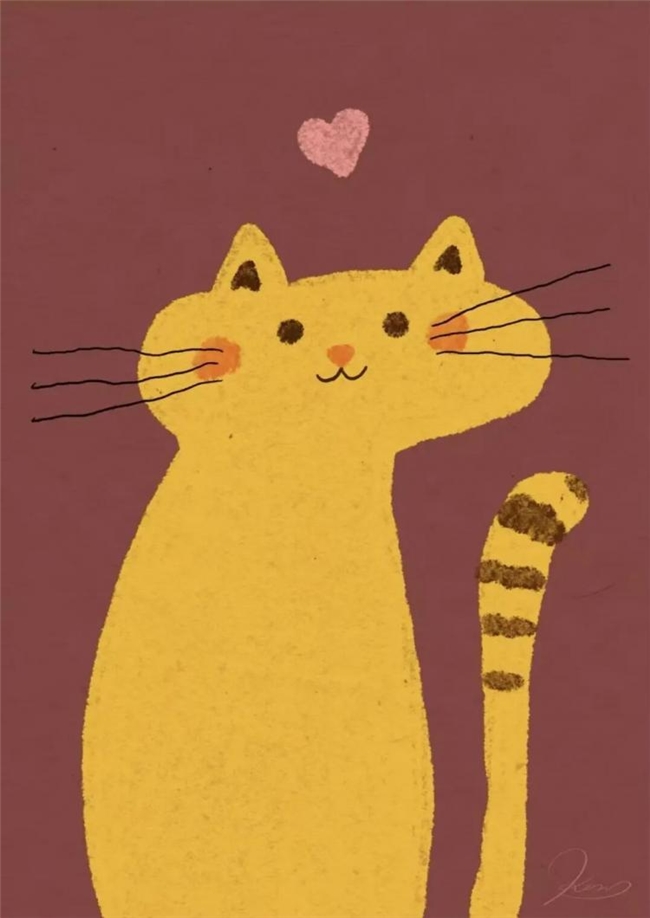 一笔治愈时光:Ken Smiths 笔下有灵魂的猫咪