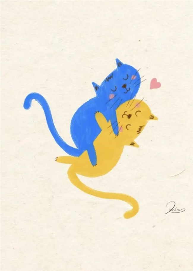 一笔治愈时光:Ken Smiths 笔下有灵魂的猫咪