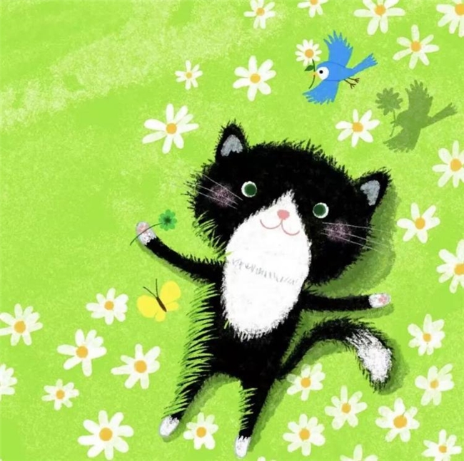 一笔治愈时光:Ken Smiths 笔下有灵魂的猫咪