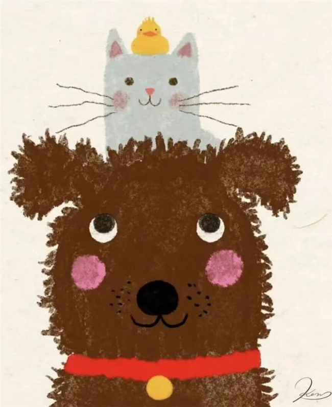 一笔治愈时光:Ken Smiths 笔下有灵魂的猫咪