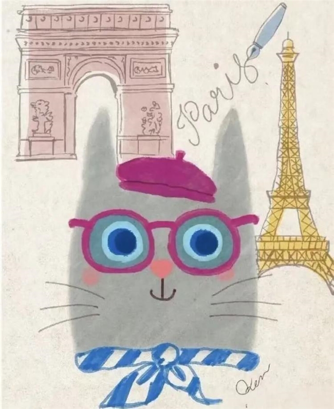 一笔治愈时光:Ken Smiths 笔下有灵魂的猫咪