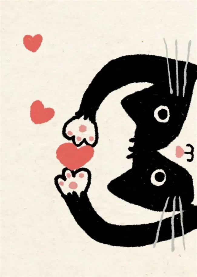 一笔治愈时光:Ken Smiths 笔下有灵魂的猫咪