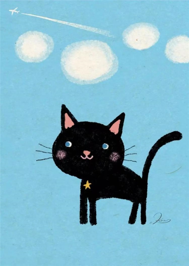 一笔治愈时光:Ken Smiths 笔下有灵魂的猫咪