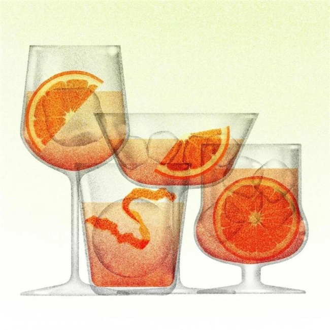 太会画了！法国插画师把水果拆成绝美透视图