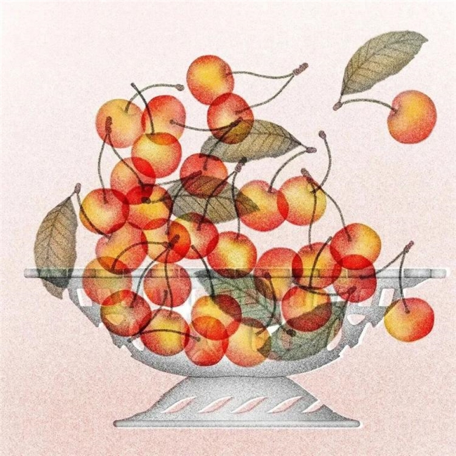 太会画了！法国插画师把水果拆成绝美透视图