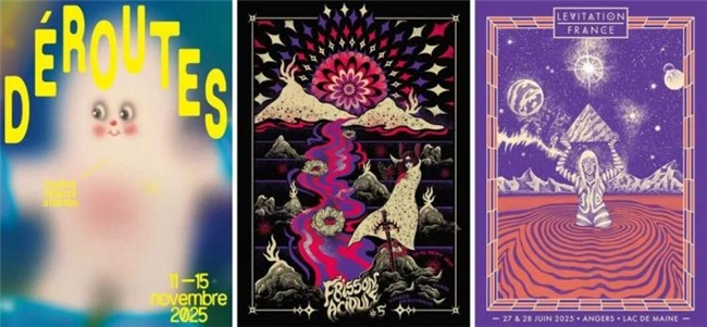 2025 法国 TOPAFF 百佳音乐海报:设计与艺术的视觉盛宴