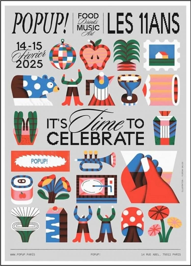 2025 法国 TOPAFF 百佳音乐海报:设计与艺术的视觉盛宴